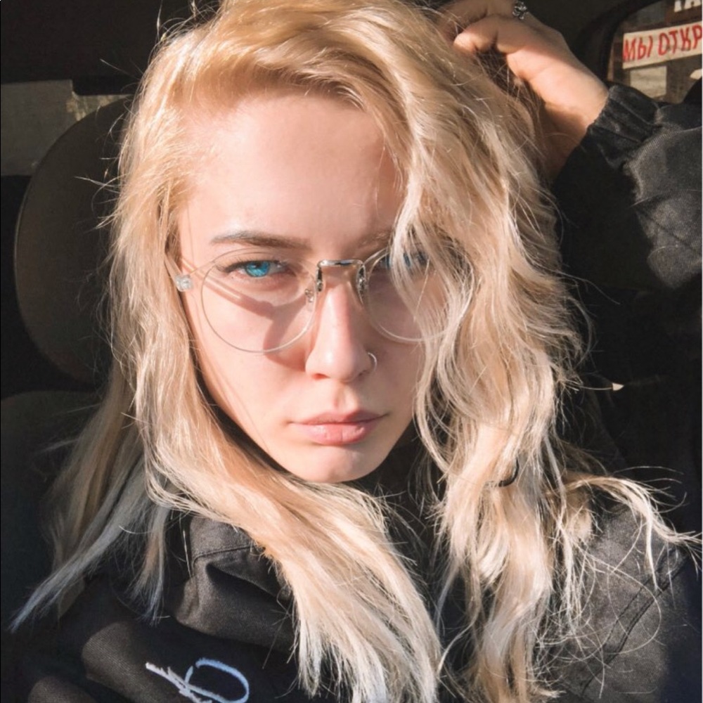 Retro Clear Sunglasses